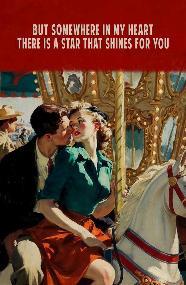 Linda Charles - 'Somewhere In My Heart - ReMastered' - Framed Original Artwork