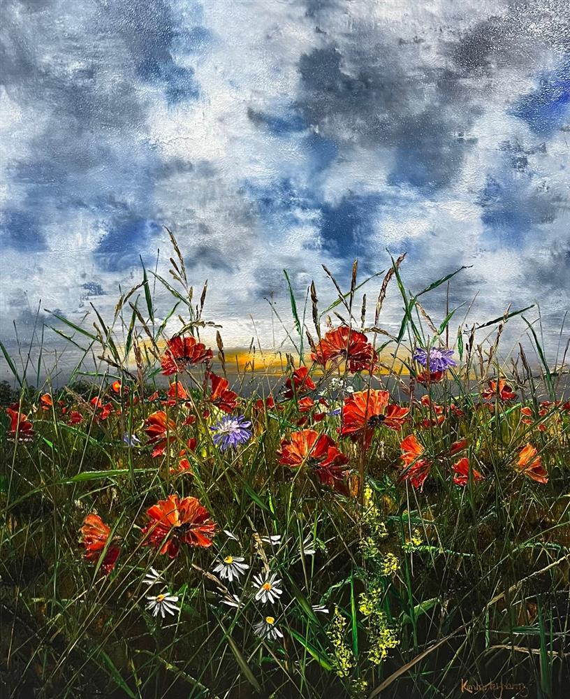 Kimberley Harris - 'Song Of Summer Air' - Framed Original Artwork