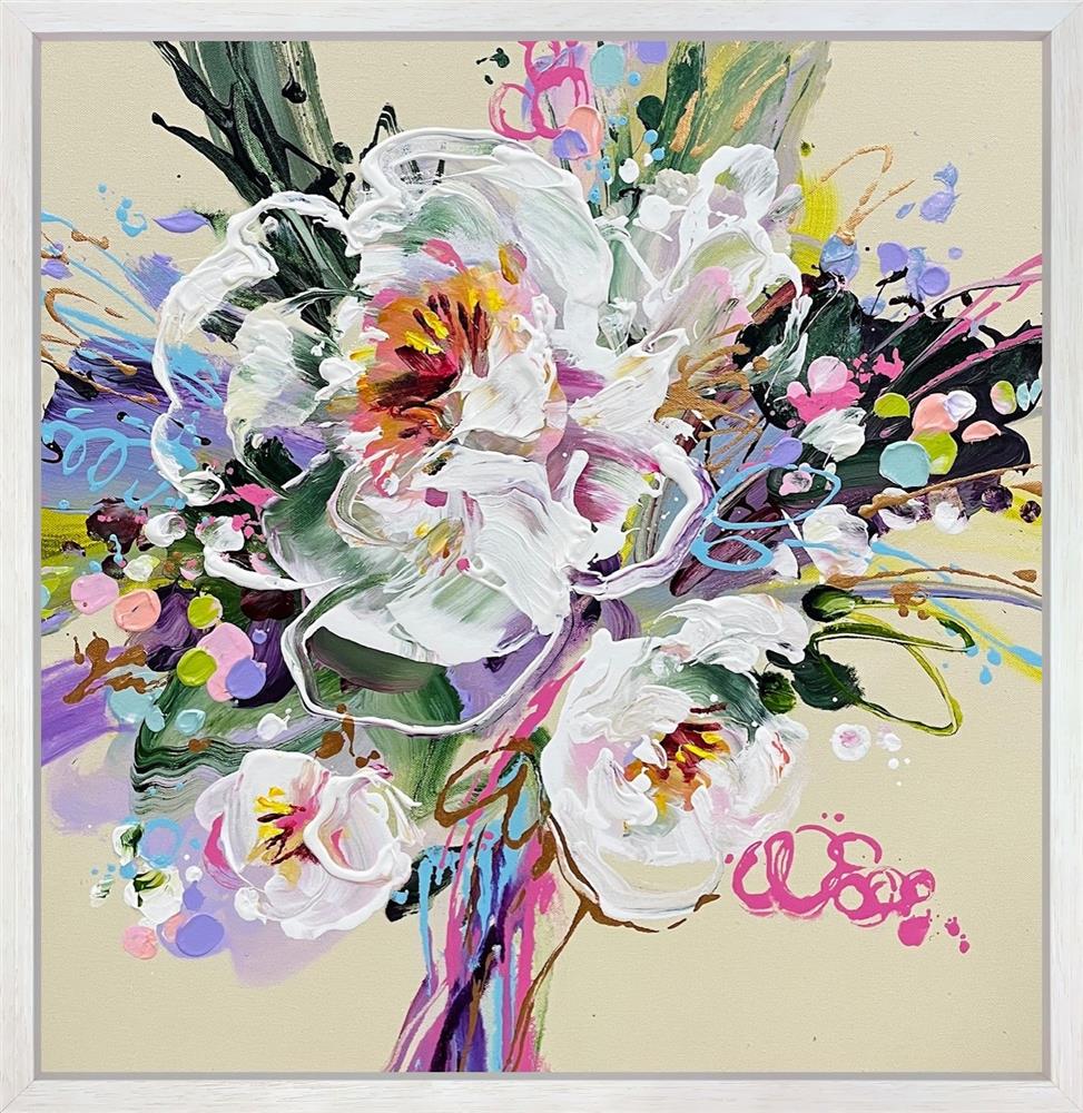 Anna Cher - 'Song Of The Stems' - Framed Original Artwork