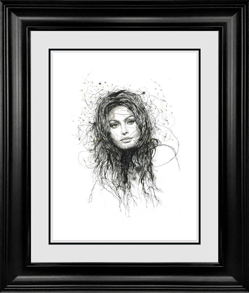 Scott Tetlow - 'Sophia Lauren' - Framed Original Art