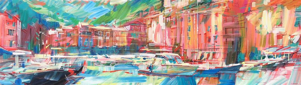 Colin Brown - 'Sorrento Harbour' - Framed Original Artwork