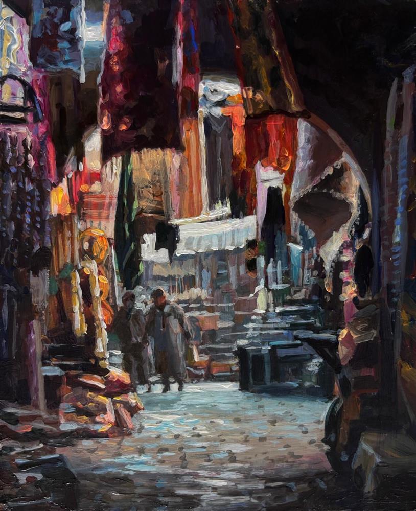 Rachele Dryden-Smith - 'Souk Archway' - Framed Original Artwork