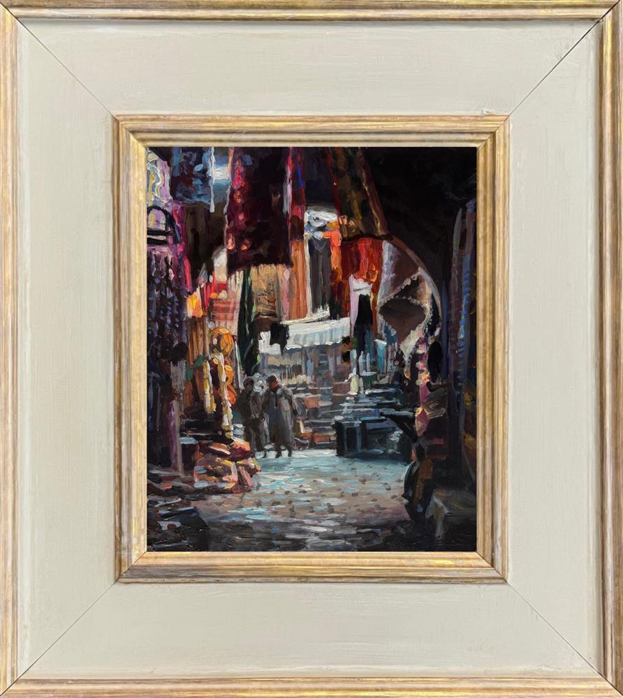 Rachele Dryden-Smith - 'Souk Archway' - Framed Original Artwork