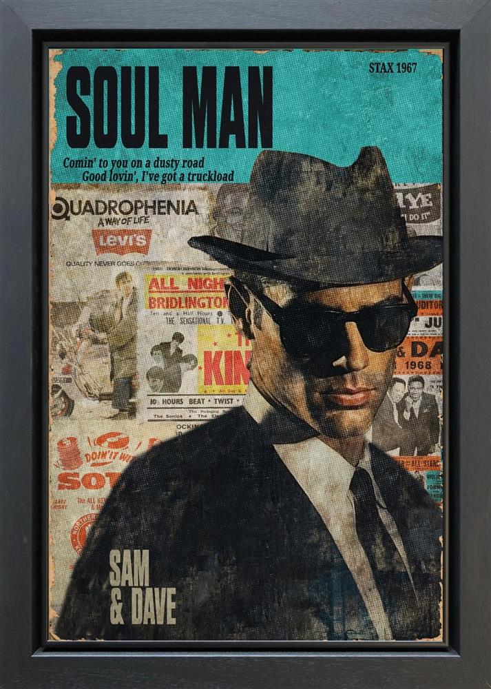 Linda Charles - 'Soul Man' - Framed Original Artwork