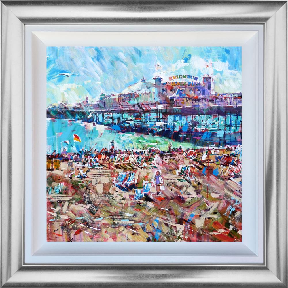 Colin Brown - 'South Coast Blues' - Framed Original Artwork
