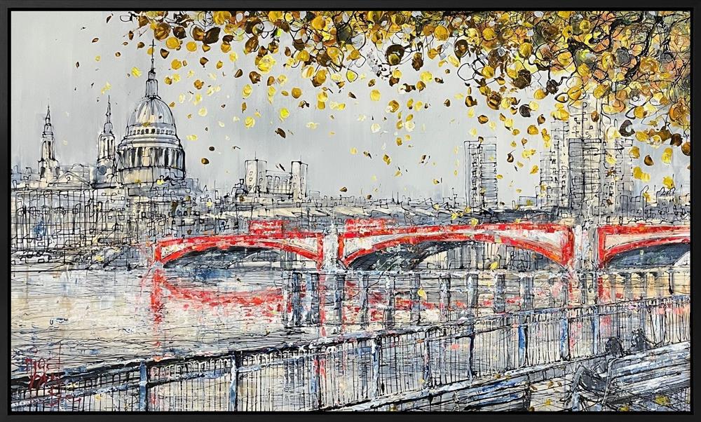 Nigel Cooke - 'Southbank Breeze' - Framed Original Artwork
