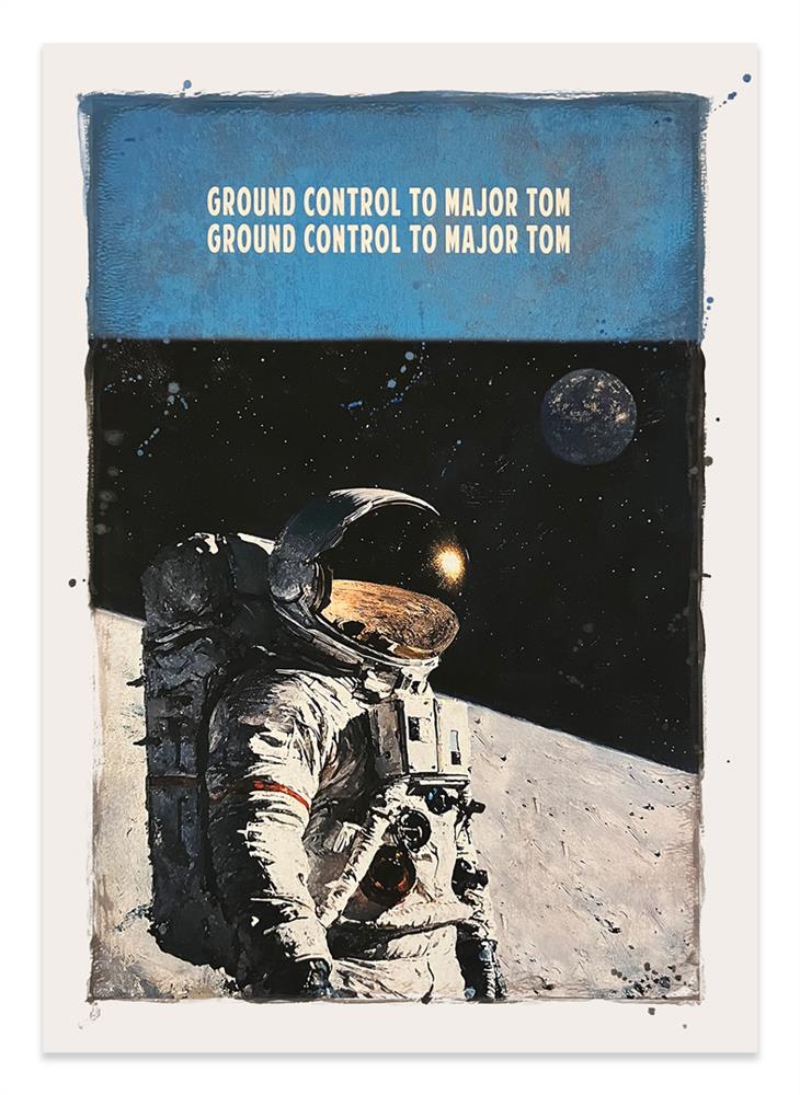 Linda Charles - 'Space Oddity - Remastered ' - Framed Limited Edition