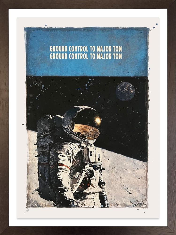 Linda Charles - 'Space Oddity - Remastered ' - Framed Limited Edition