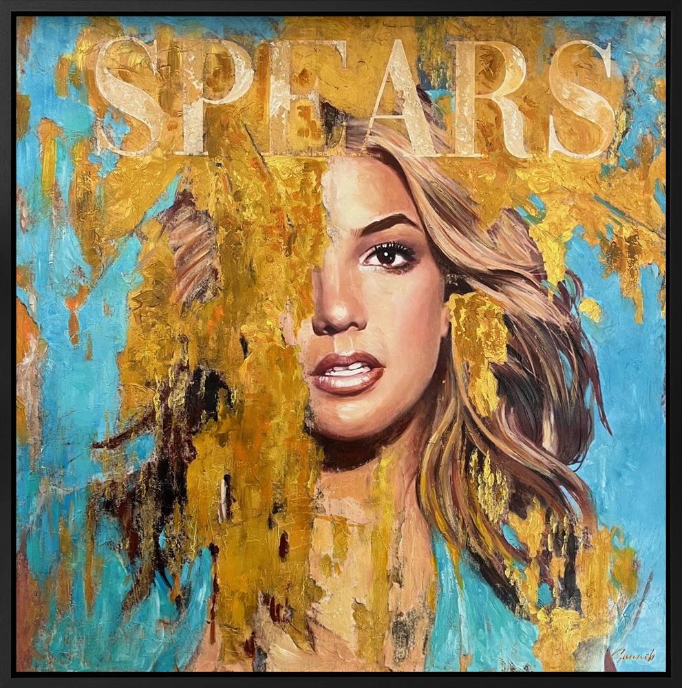 Sannib - 'Spears' - Framed Original Art