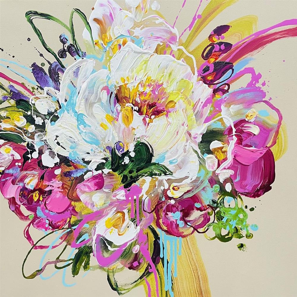 Anna Cher - 'Spirit Of Life' - Framed Original Artwork