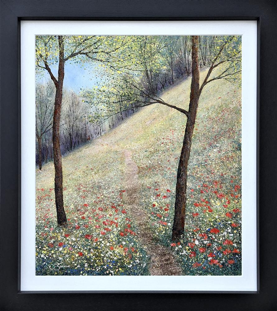 Chris Bourne - 'Splash Of Scarlet' - Framed Original Art