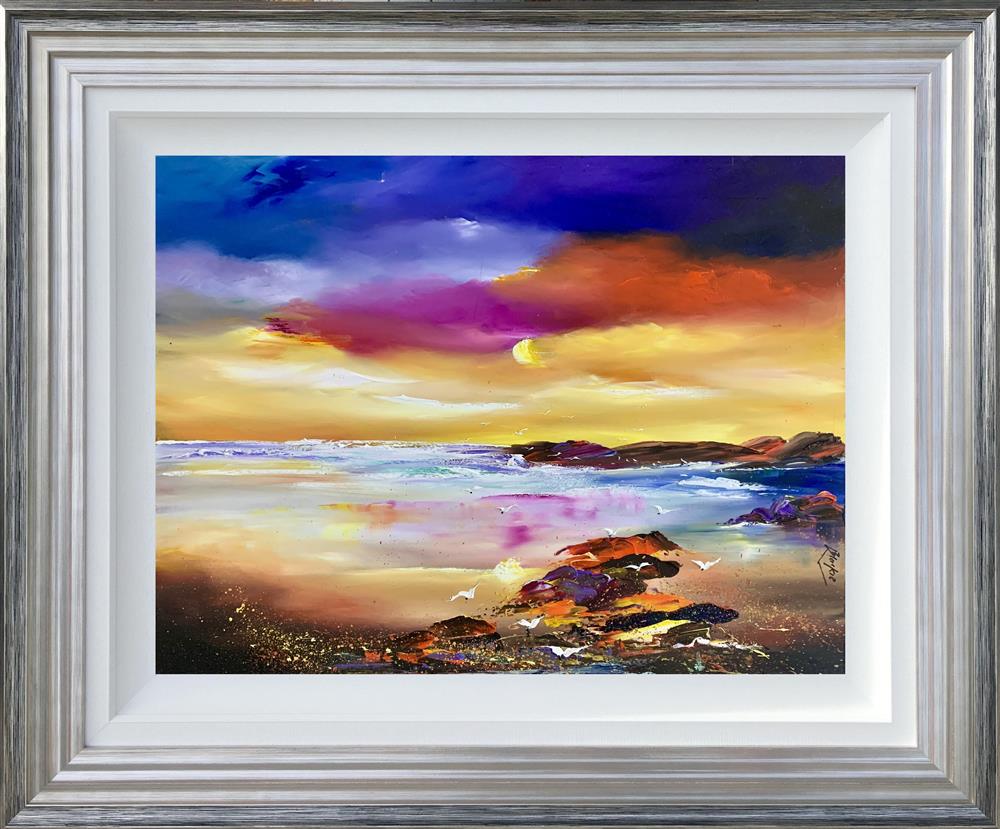 Lillias Blackie -  'Splash Back' - Framed Original Art