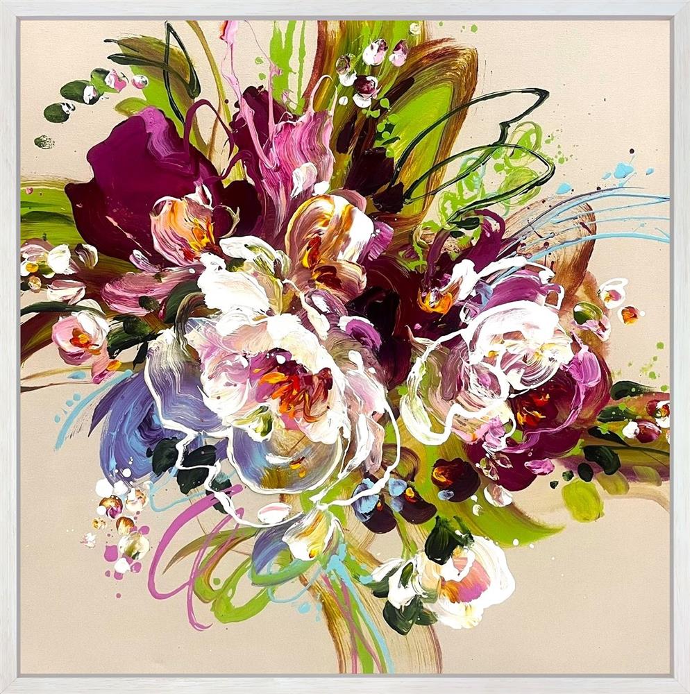 Anna Cher - 'Spring In Full Colour' - Framed Original Artwork