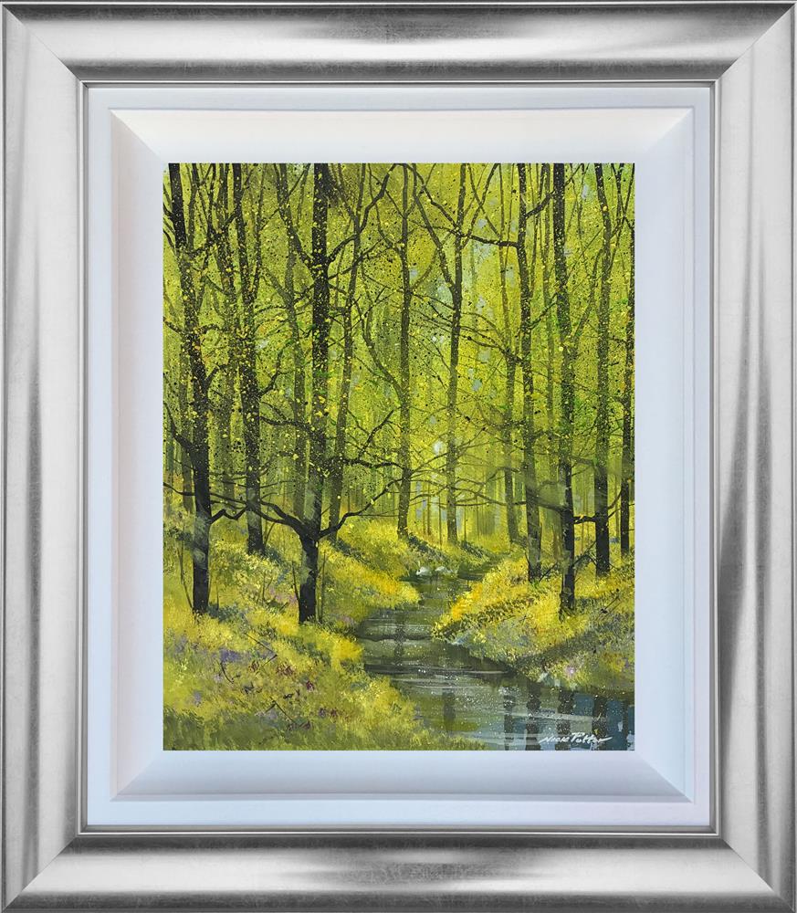 Nick Potter - 'Spring Sunshine On The Stream' - Framed Original Artwork