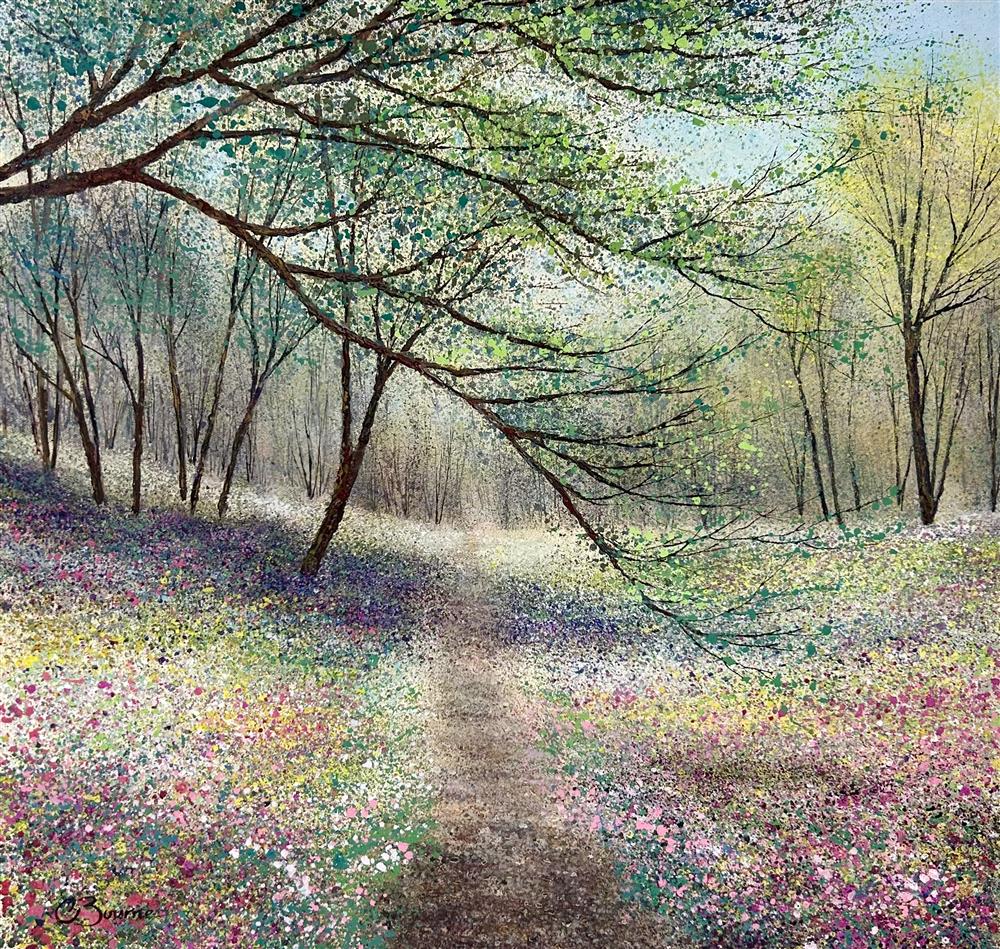 Chris Bourne - 'Spring Shines Brightly' - Framed Original Art