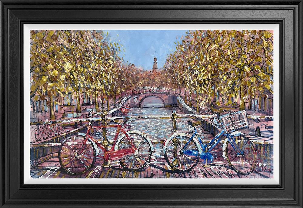 Nigel Cooke - 'Spring In Prinsengracht' - Framed Original Artwork