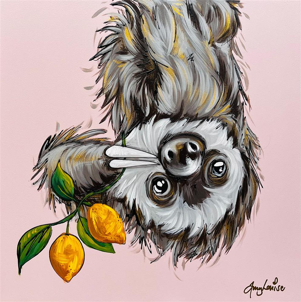 Amy Louise - 'Squeeze The Day' - Framed Original Artwork