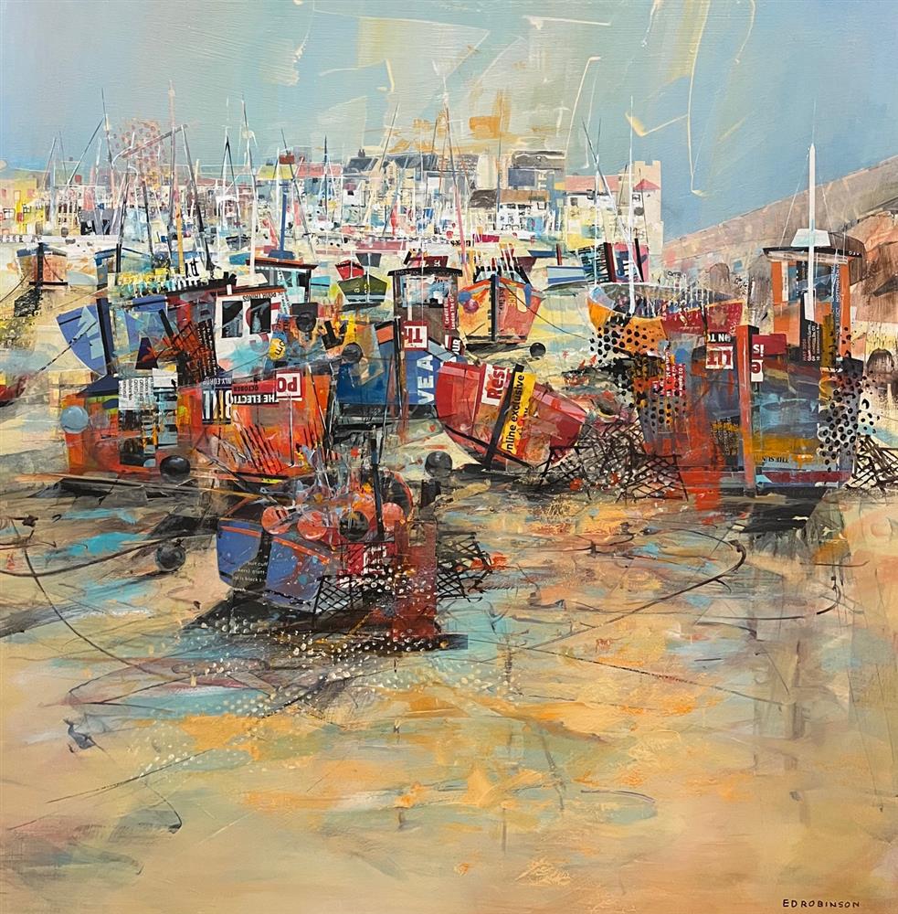 Ed Robinson - 'St Ives'  - Framed Original Artwork