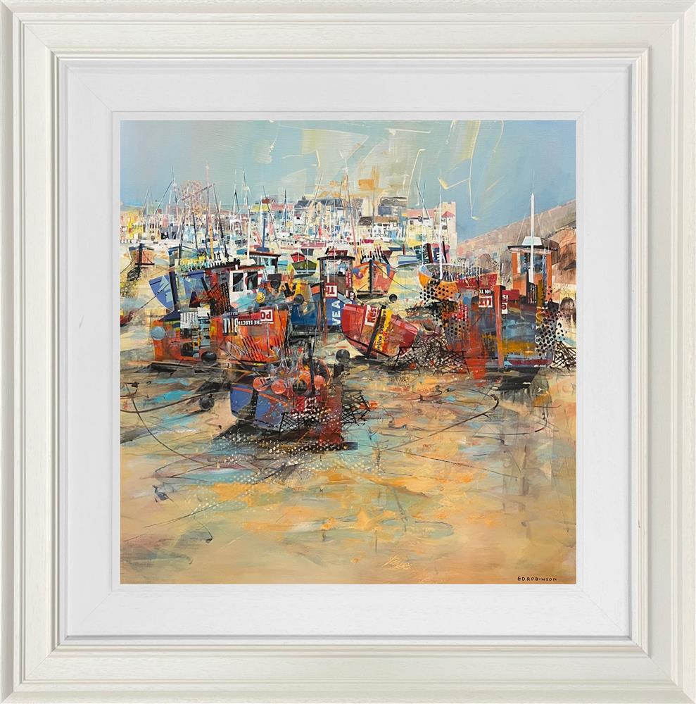 Ed Robinson - 'St Ives'  - Framed Original Artwork