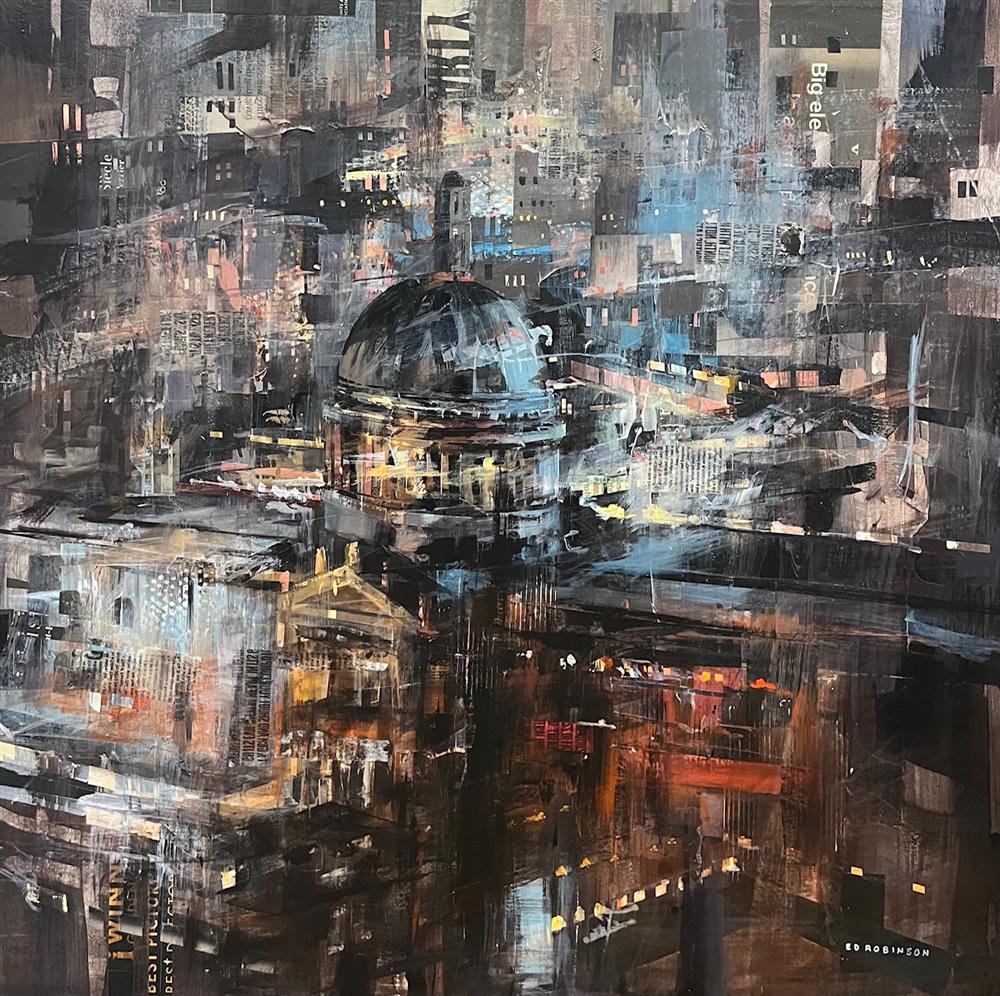 Ed Robinson - 'St Paul's Cathedral'  - Framed Original Artwork