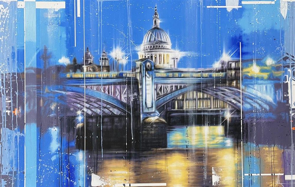 Kris Hardy - 'St Paul's Reflections' - Framed Original Artwork