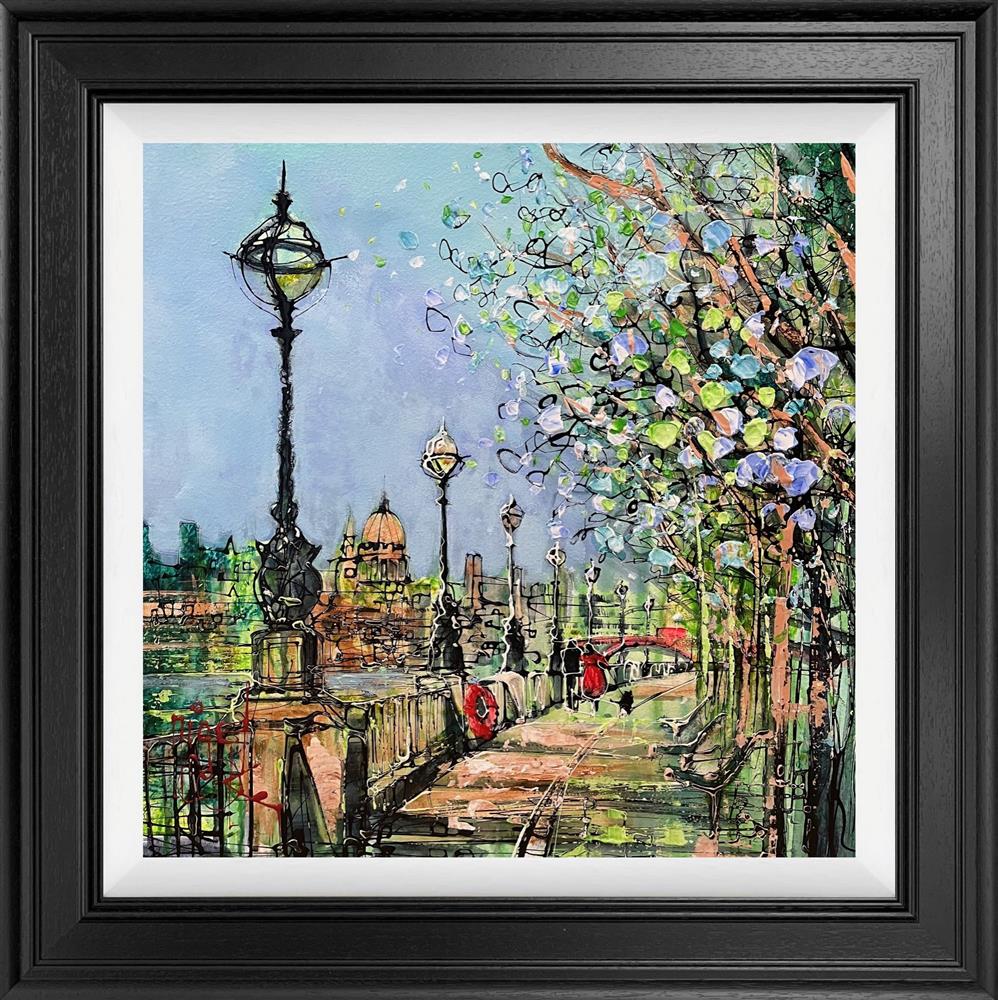 Nigel Cooke - 'St Paul's Sunlight' - Framed Original Artwork