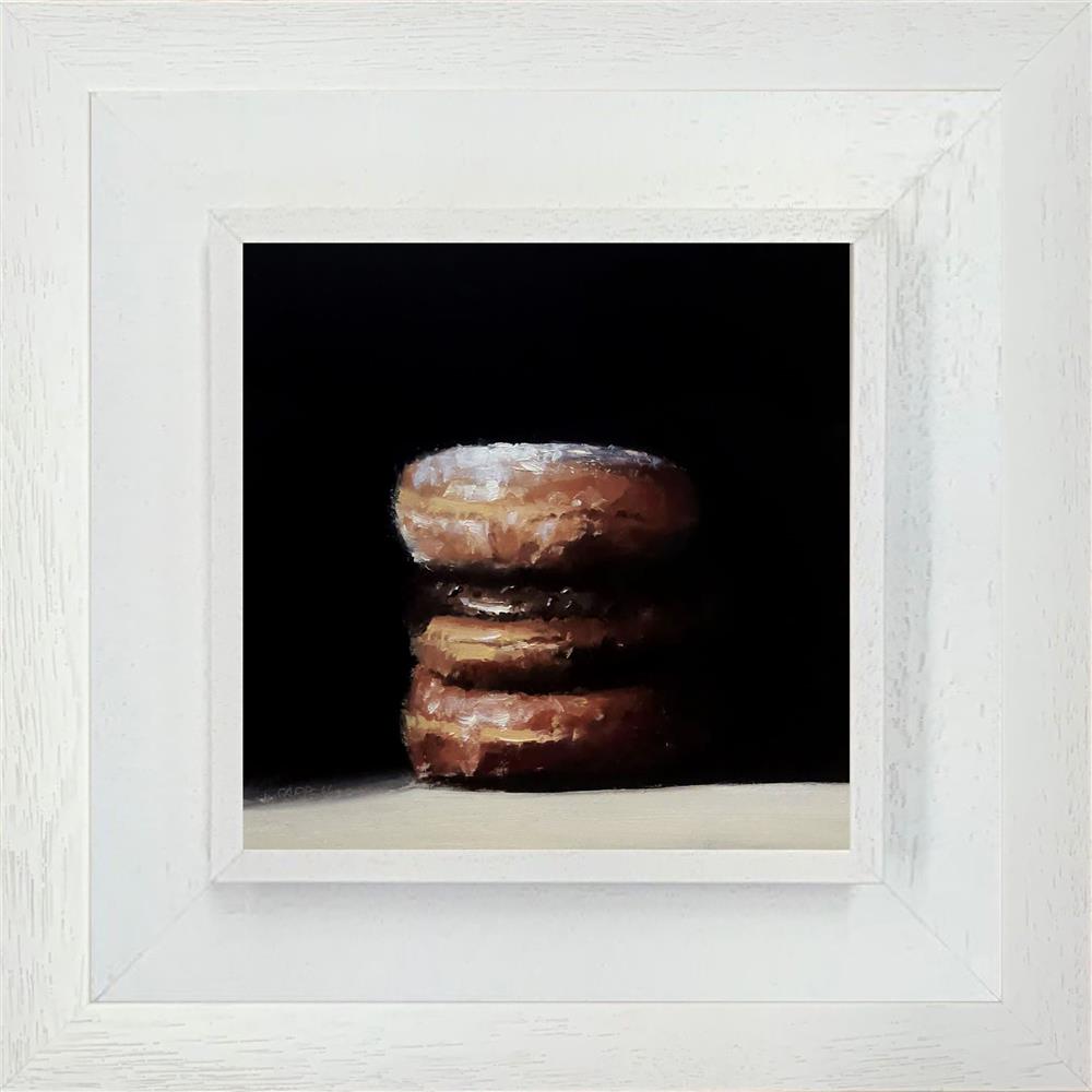 Neil Carroll - 'Stacking Donuts' - Framed Original Artwork