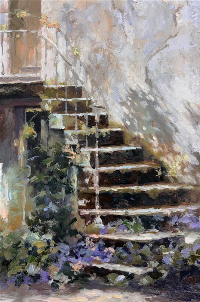 Rachele Dryden-Smith - 'Stairs II' - Framed Original Artwork