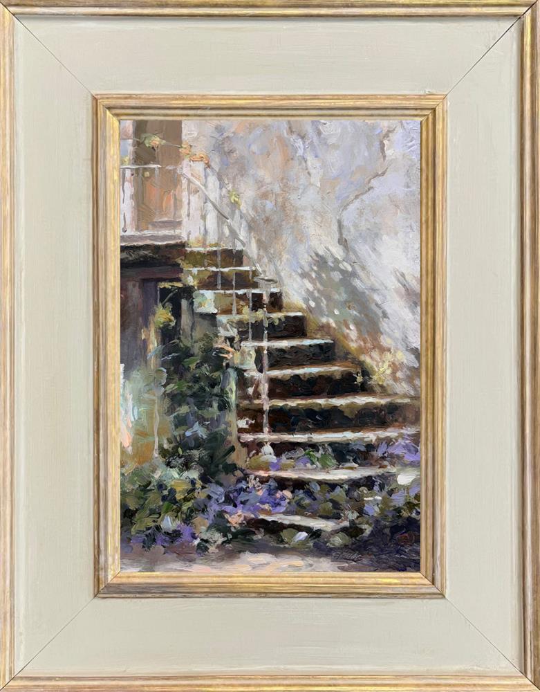Rachele Dryden-Smith - 'Stairs II' - Framed Original Artwork