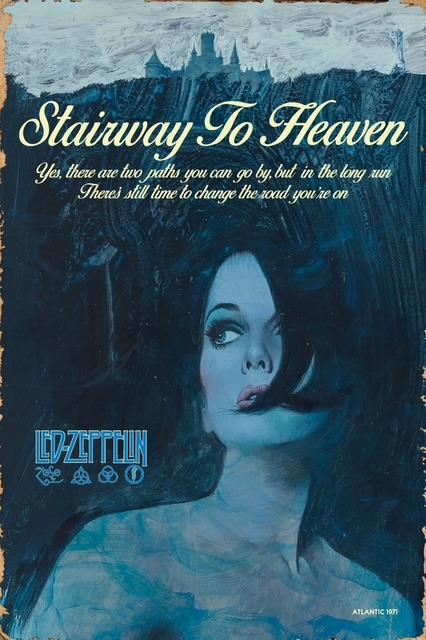 Linda Charles - 'Stairway To Heaven' - Framed Original Artwork