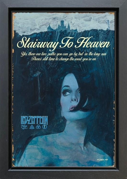 Linda Charles - 'Stairway To Heaven' - Framed Original Artwork