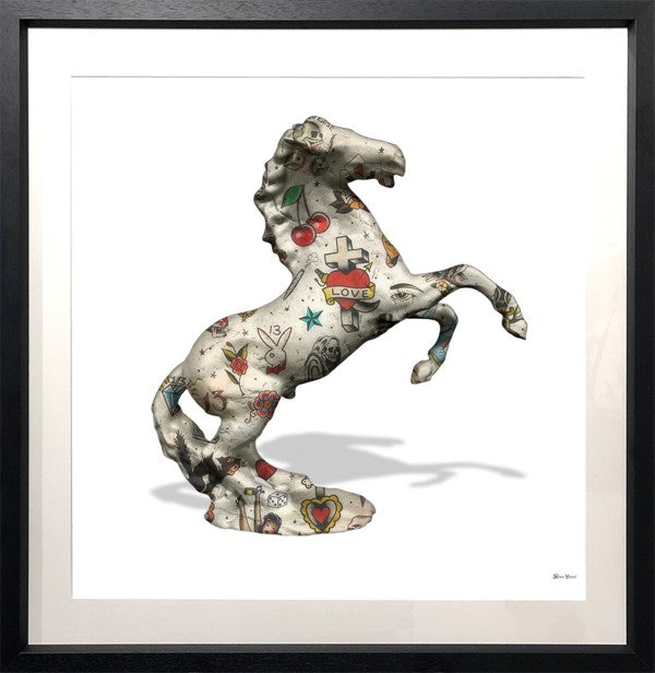 Monica Vincent - 'Stallion' - Framed Limited Edition Print
