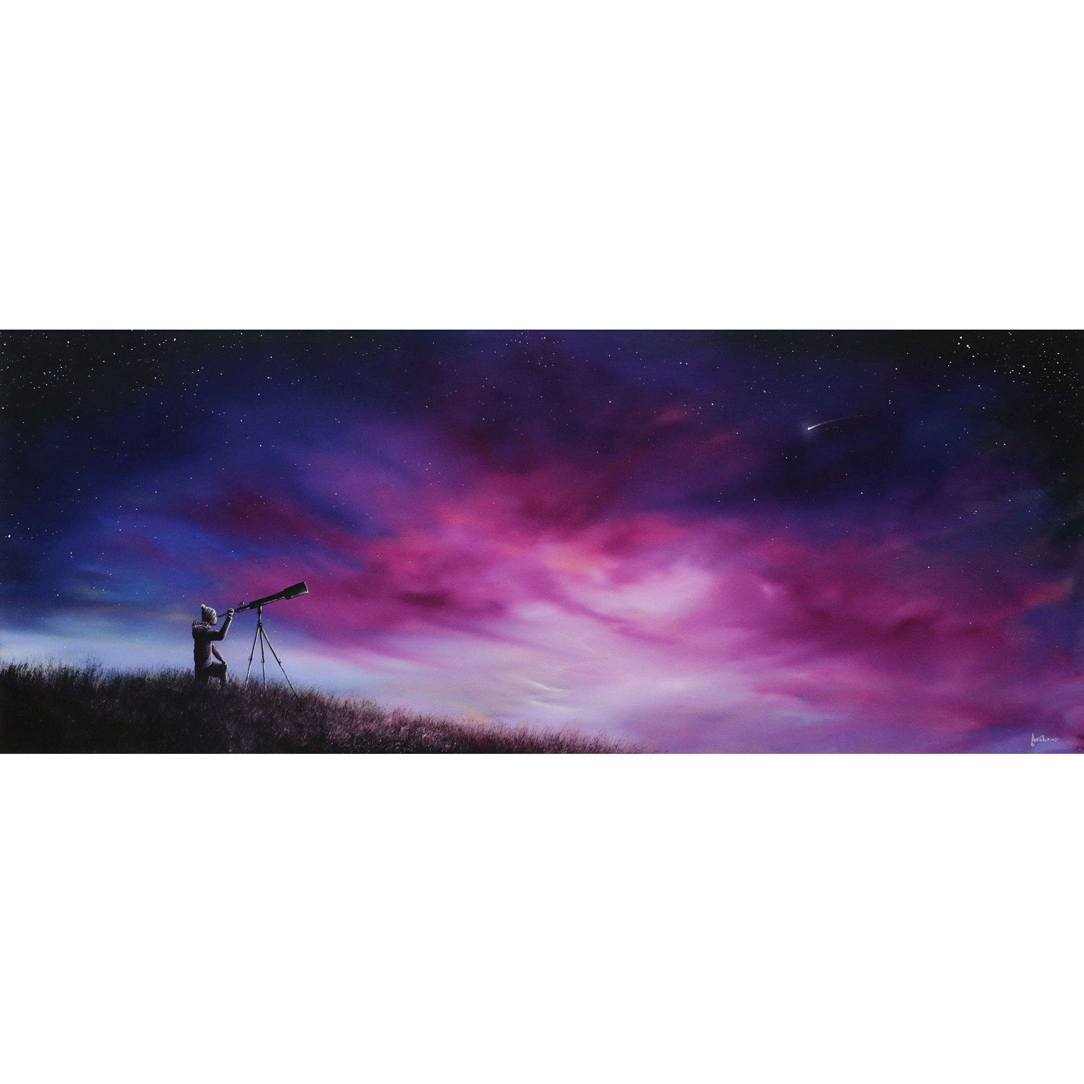 Danny Abrahams - 'Starlit Dreams’  - Framed Original Art