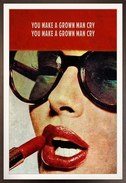 Linda Charles - 'Start Me Up - Remastered' - Framed Original Artwork