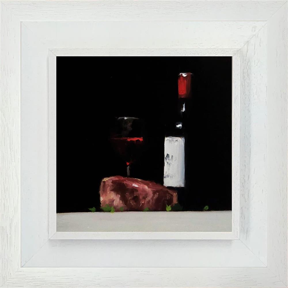 Neil Carroll - 'Steak And Red' - Framed Original Artwork