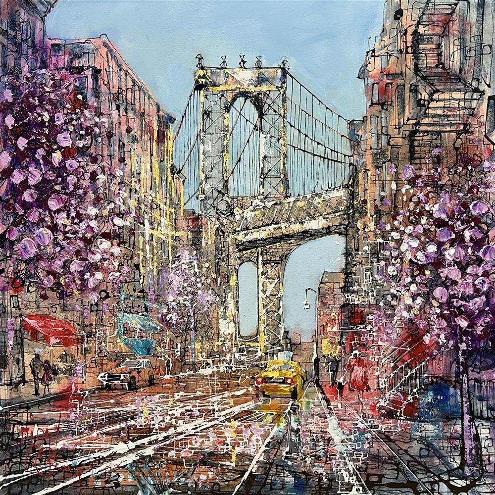 Nigel Cooke - 'Steel & Sky' - Framed Original Artwork