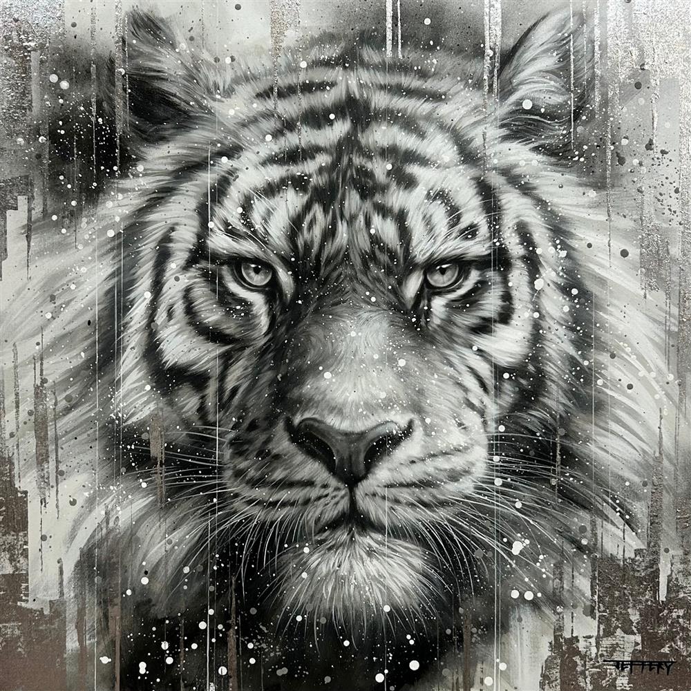 Ben Jeffery - 'Steely Gaze' - Framed Original Artwork