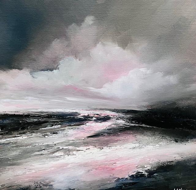 Alison Johnson - 'Stillness Before Nightfall I' - Framed Original Artwork