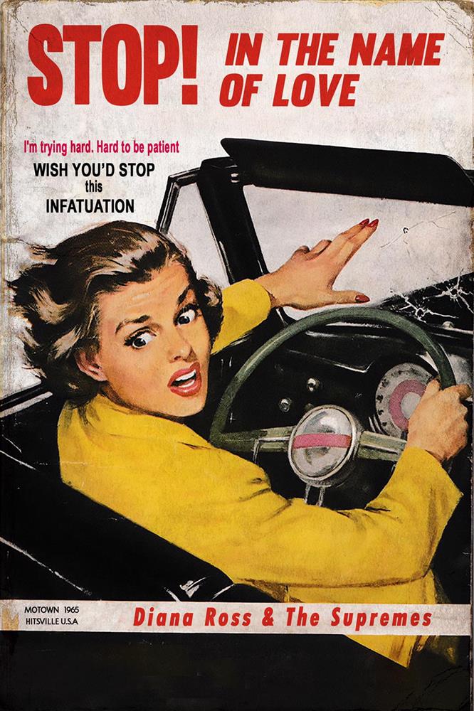 Linda Charles - 'Stop!' - Framed Original Artwork