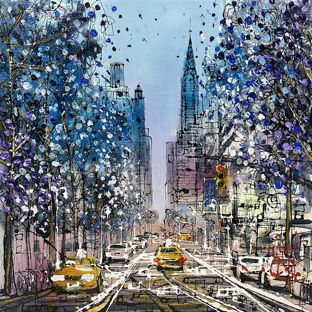 Nigel Cooke - 'Stopping At Downtown' - Framed Original Artwork