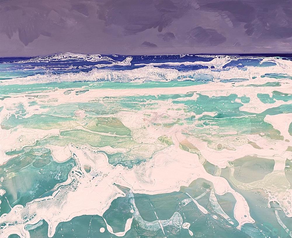 Michael Sole - 'Storm On The Riviera' - Framed Original Artwork