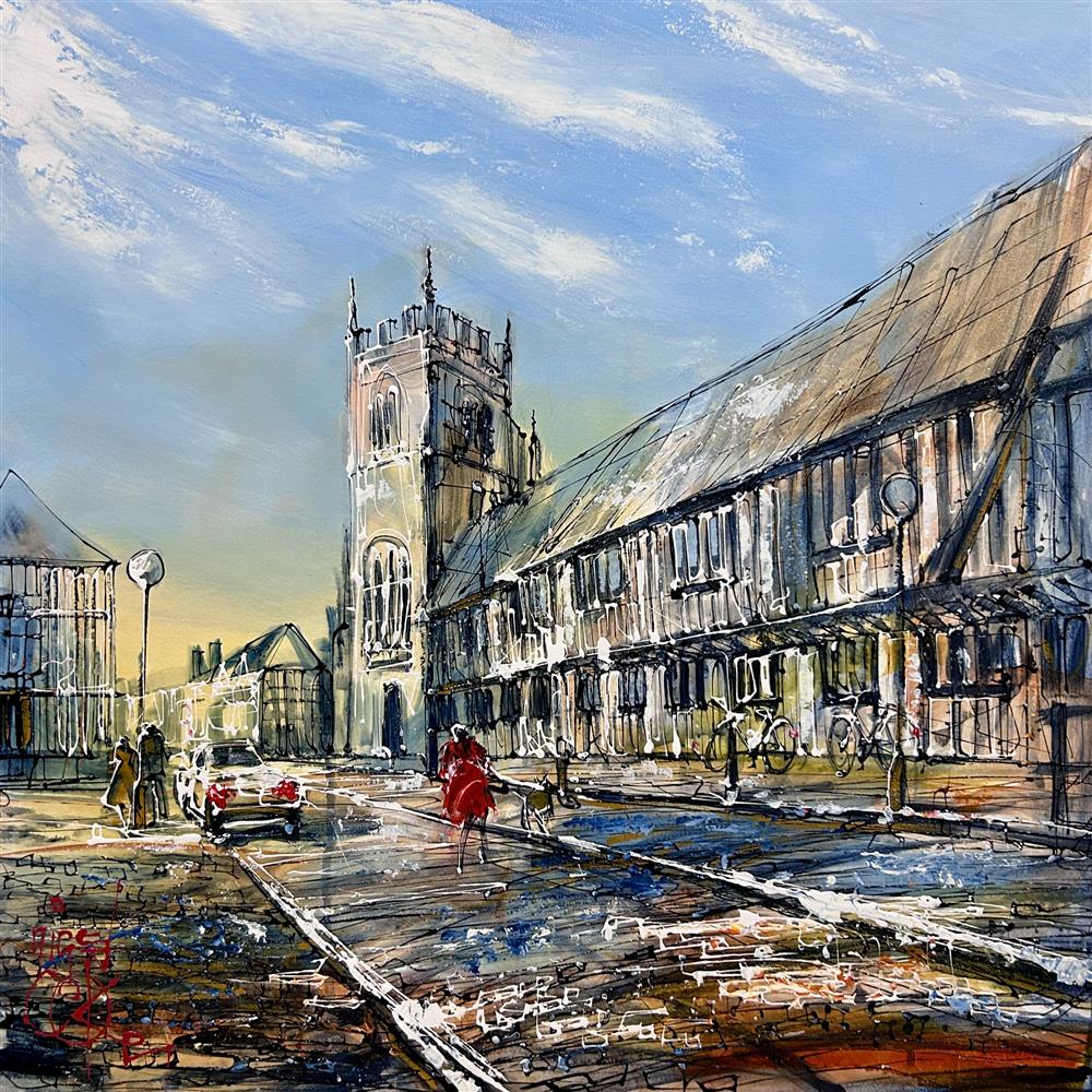 Nigel Cooke - 'Stratford Streets' - Framed Original Artwork