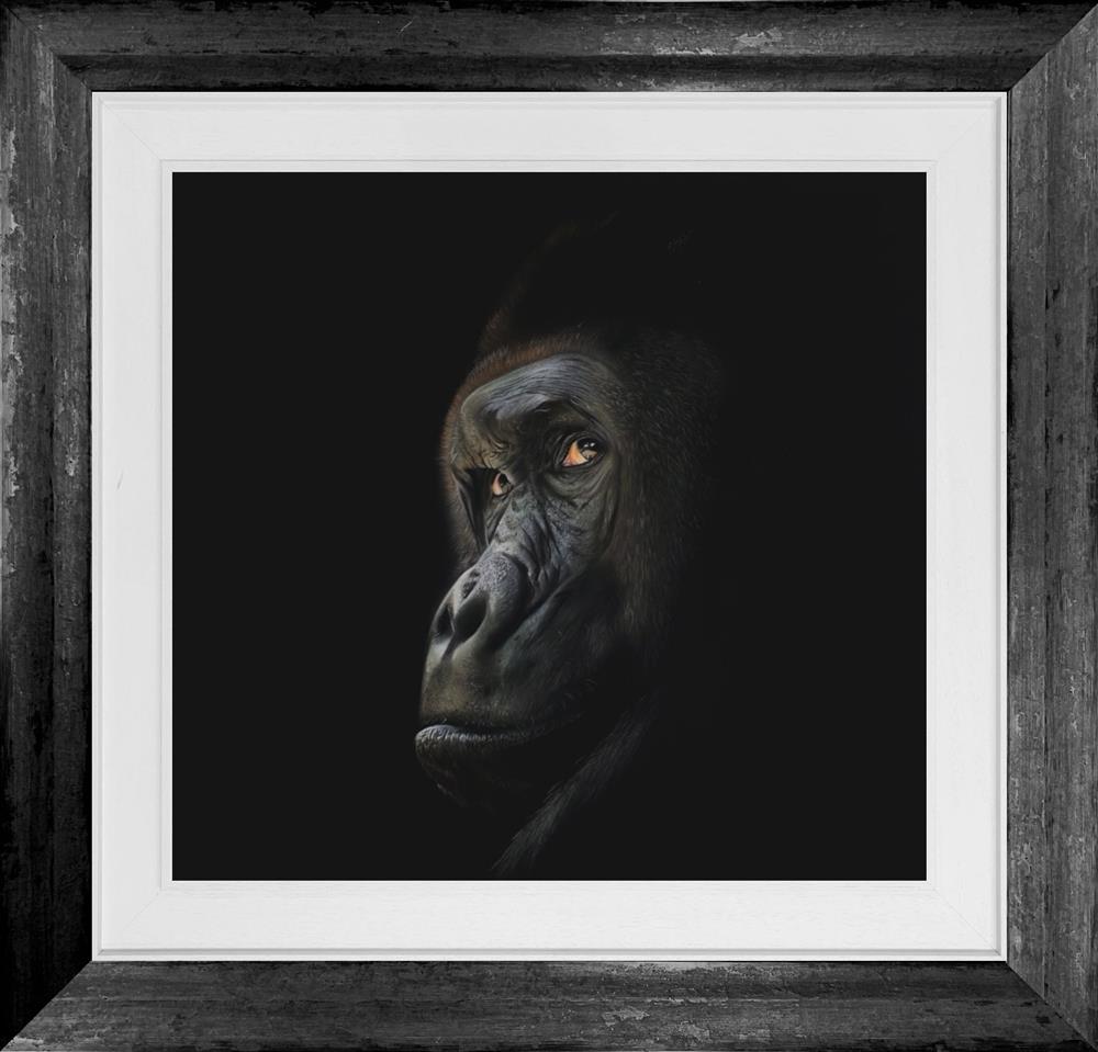 Clare Parkes - 'Strength In Darkness' - Framed Original Artwork