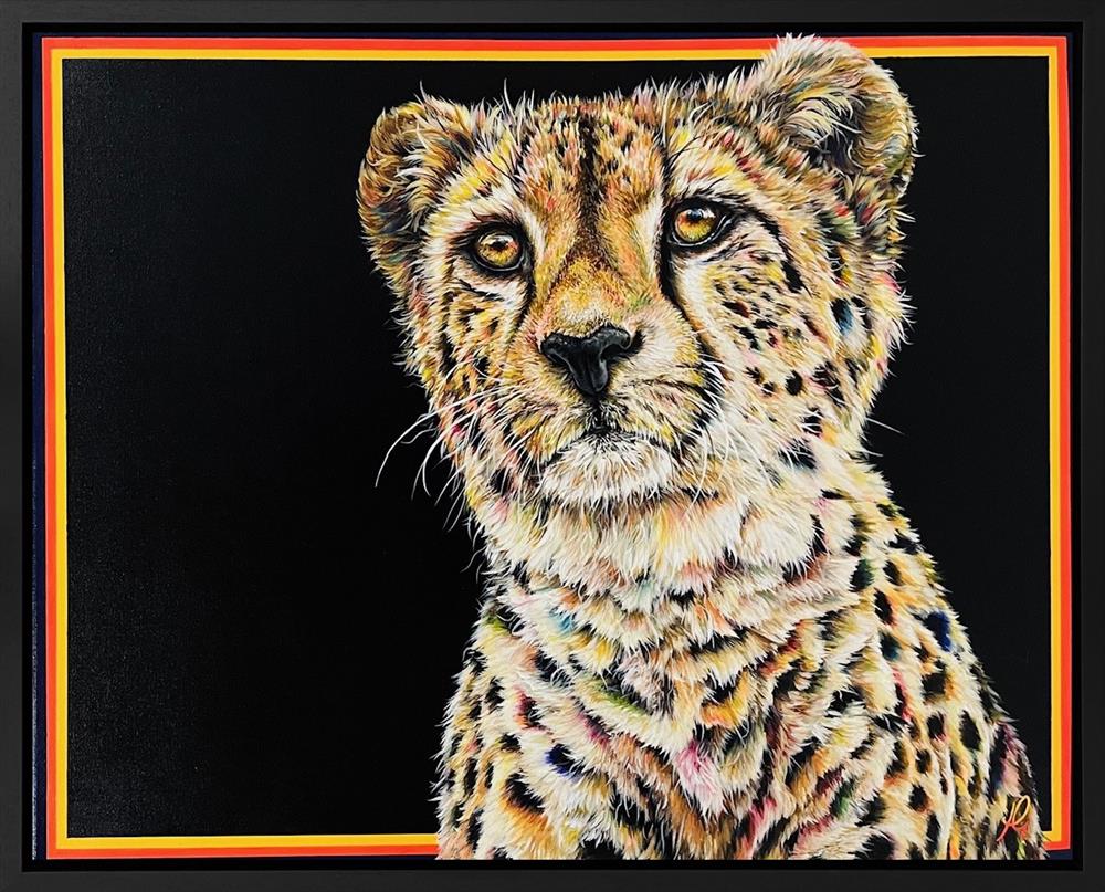 Hayley Goodhead - 'Strike A Pose' - Framed Original Artwork