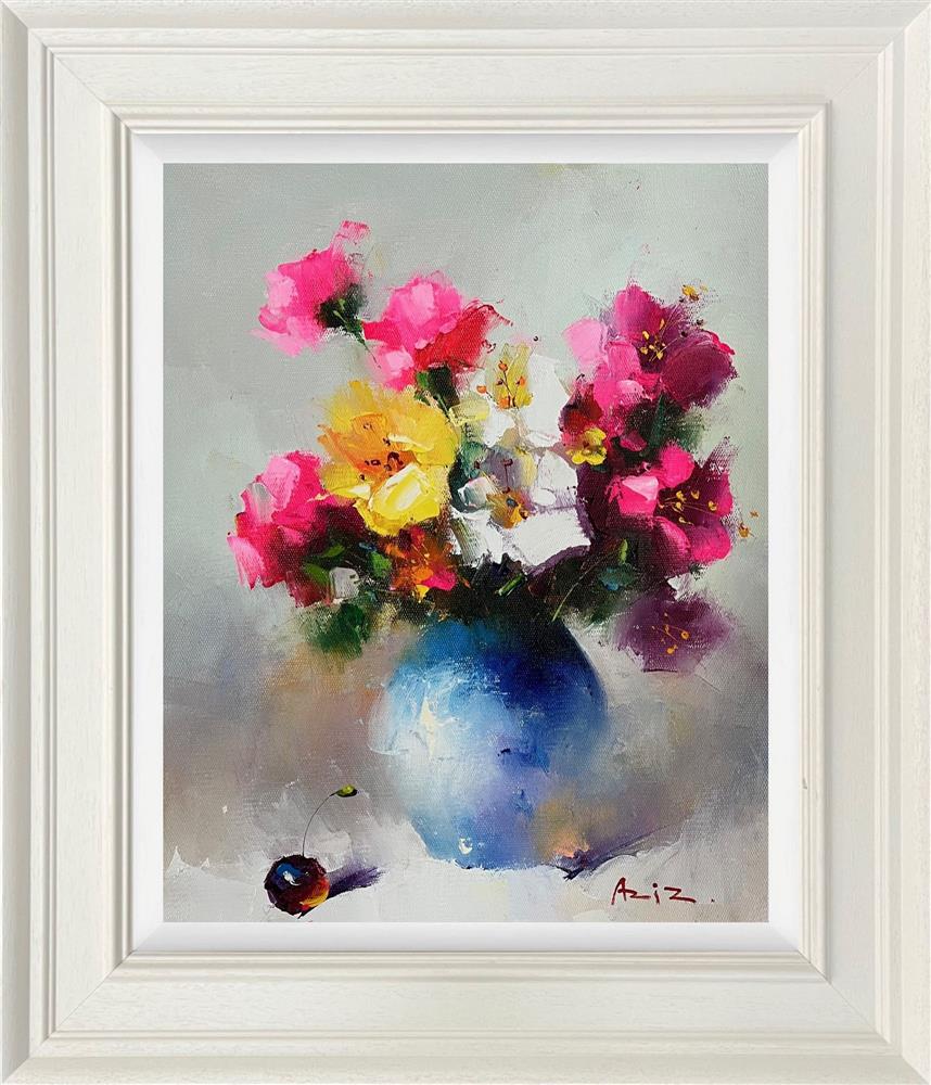 Aziz - 'Subtle Radiance' - Framed Original Artwork