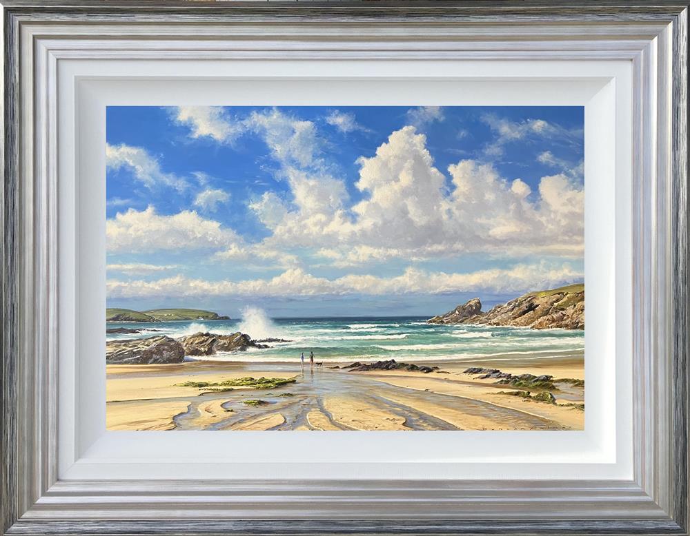 Duncan Palmar RSMA - 'Summer Surf' - Framed Original Art