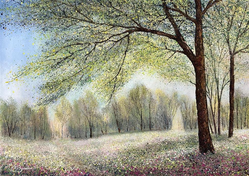 Chris Bourne - 'Summer's Glow' - Framed Original Art