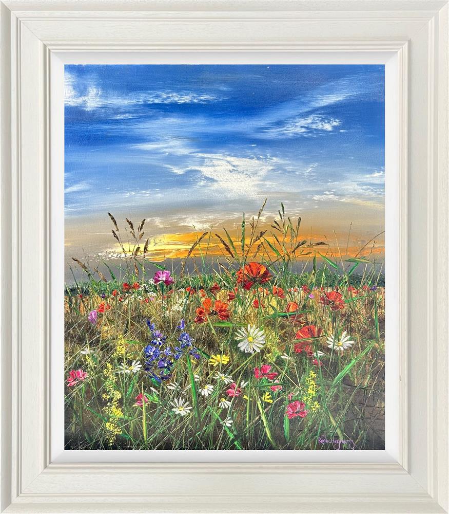 Kimberley Harris - 'Summer's Wild Chorus' - Framed Original Art