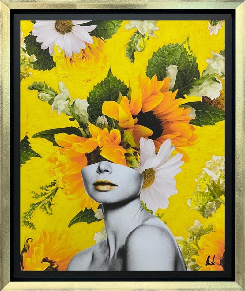 Chuck - 'Sunflower Express' - Framed Original Art