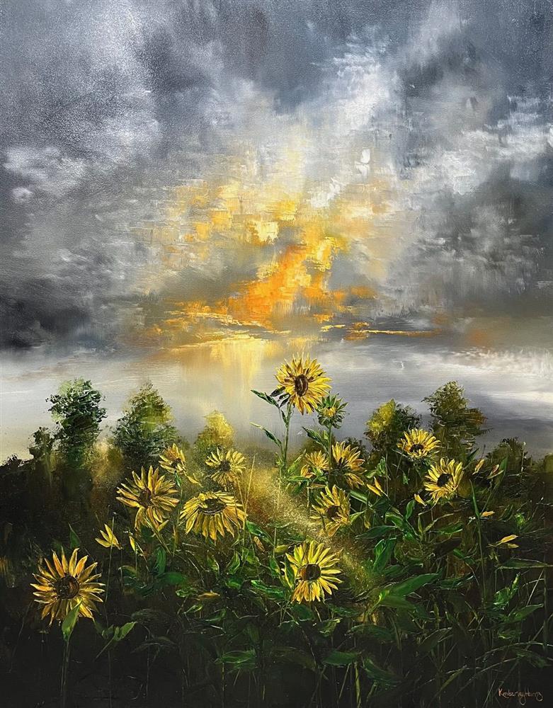 Kimberley Harris - 'Sunlight Breaking Through' - Framed Original Artwork